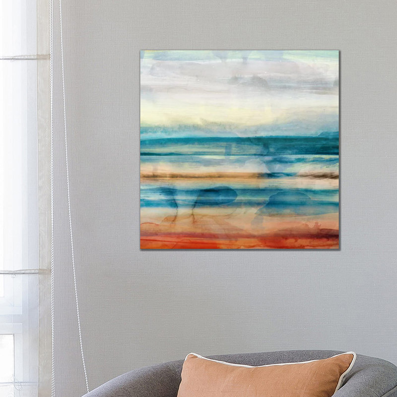 Crossing by Edward Selkirk - Wrapped Canvas Painting, 66.04 cm H x 66.04 cm W x 1.91 cm D