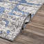 Tapis bleu / gris Edmond-40230560