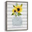 «Sunflower Perfume II», reproduction encadrée - bois massif 47479-2016167021