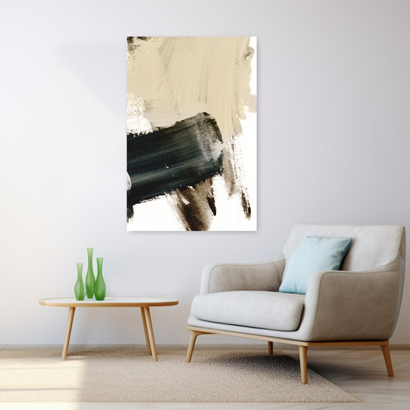 Art contemporain contemporain abstrait, H 48 po x l 32 po