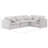 Itala Velvet L-Shaped Sectional Reversible-94482402