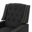 Fauteuil en tissu gris foncé Classic-125915705