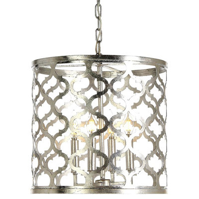 Quebec 4 - Light Unique / Statement Drum Chandelier
