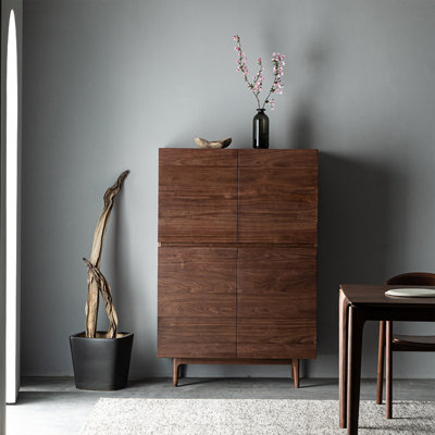 Nordic Wabi Sabi Style Accent Cabinet