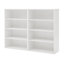 Armoire de rangement CD DVD, bibliothèque, étagère réglable à 8 couches, étagère de présentation, maison, bureau, bibliothèque double couche multifonctionnelle, peut être démontée en deux bibliothèques de rangement à 4 couches-1985178678