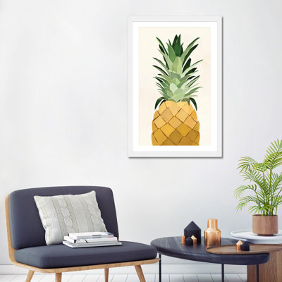 Pineapple Single par Bria Nicole - impression d'art graphique