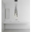 6 - Light Matte Black LED Pendant