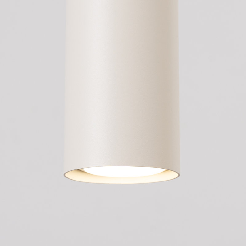 Bergmundur - Light Stainless Steel Pendant, 46.5cm W x 15cm D, Beige, 3 Lights