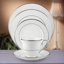 Lenox Opal Innocence Silver Bone China 5 Piece Place Setting, Service for 1-605665924