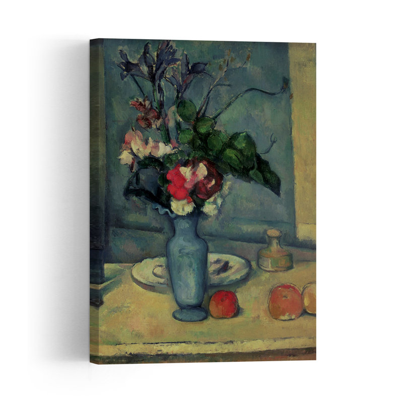 Le Vase Bleu, 1889-1890, estampe d'art mural abstrait contemporain, H 24 po x l 16 po