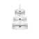 Serephina 46 - Light Crystal Dimmable Chandelier