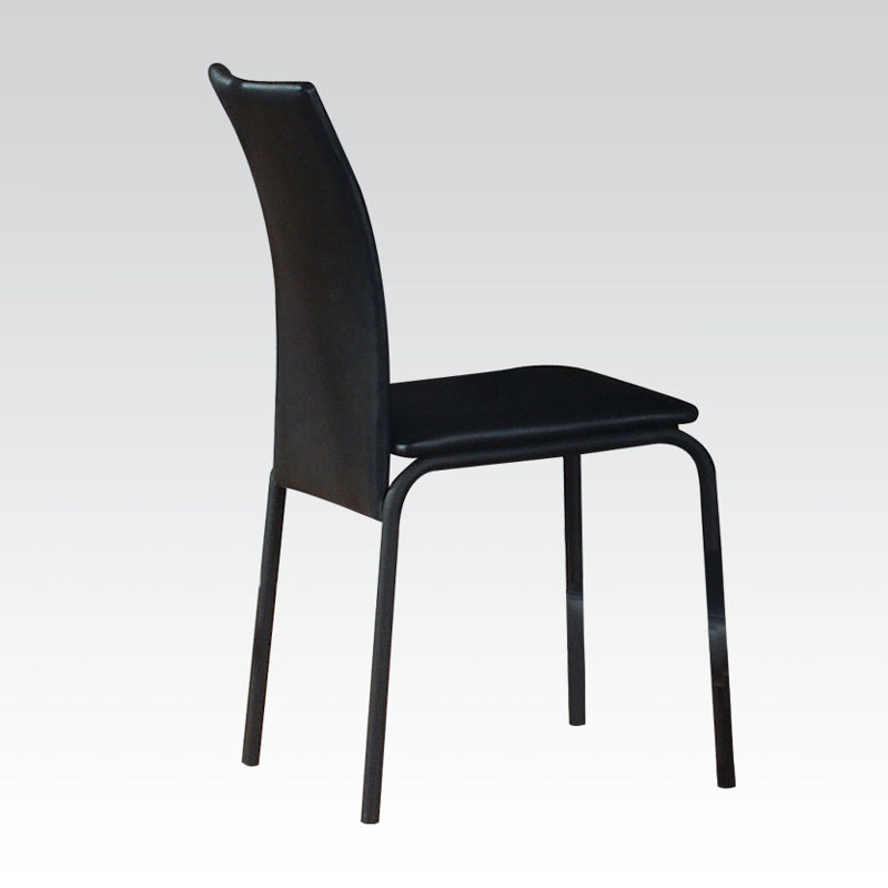 Emory Upholstered Kids Chair in Black