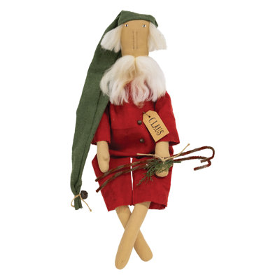 Winter Nap Santa Doll w/Candy Canes