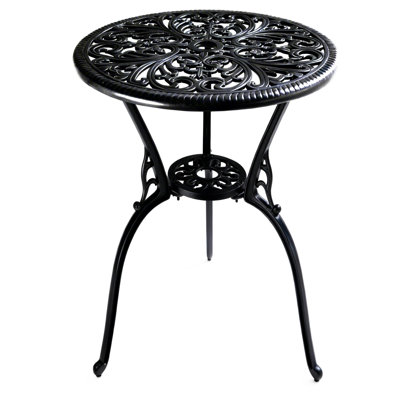 BANGUI Garden & Patio Cast Aluminium Bistro Table