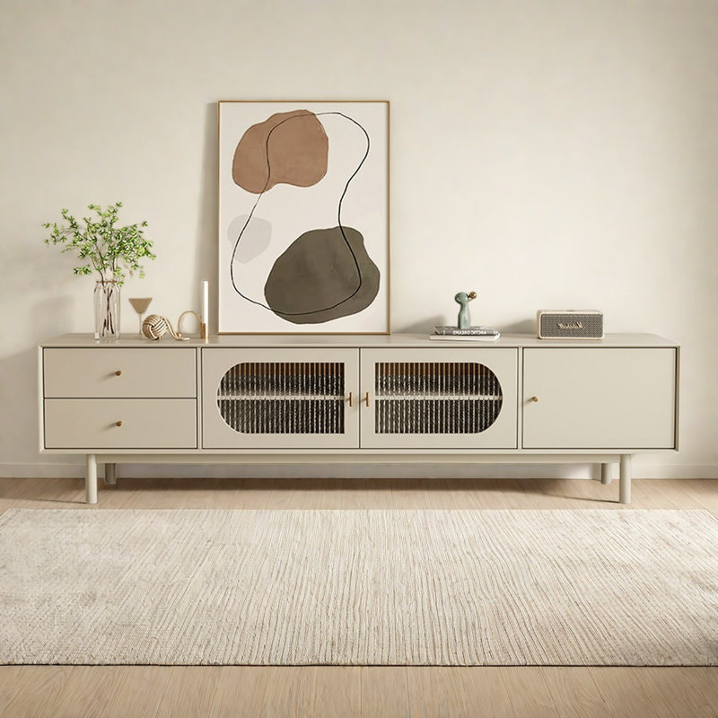 Meuble télé moderne et simple, H 23,2 po x L 78,7 po x l 15,7 po