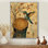 «Giann Abstract Hummingbird Wooden Grace II - Hummingbird», reproduction d'art sur toile