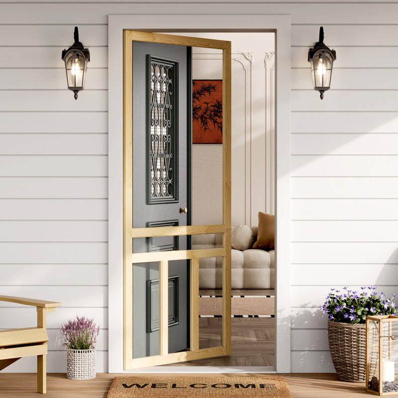 Porte de moustiquaire 80 po H, L 37,48 po x H 80 po