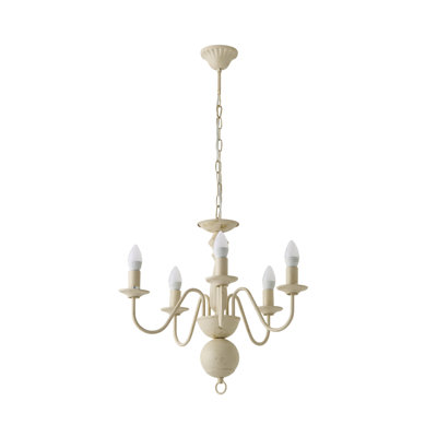 Eshelman 5 - Light Candle Style Chandelier