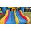 Jeu gonflable avec double glissoire