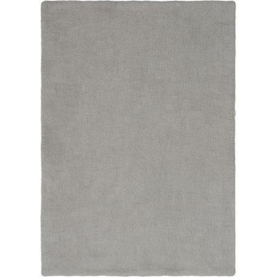 Solid Colour Wool Hand Woven Area Rug