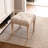 Small Padded Bench, Square Upholstered Rustic Ottoman Bench, Vanity Stools For Bedroom