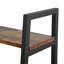 129 cm H x 60 cm W Steel Ladder Bookcase