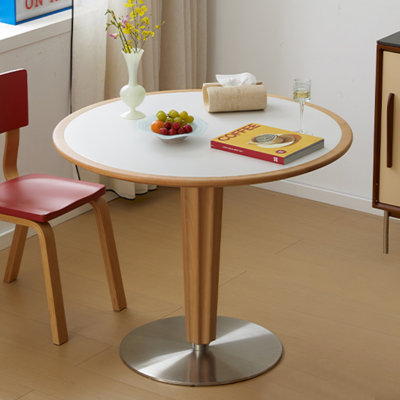 Table de salle à manger blanche