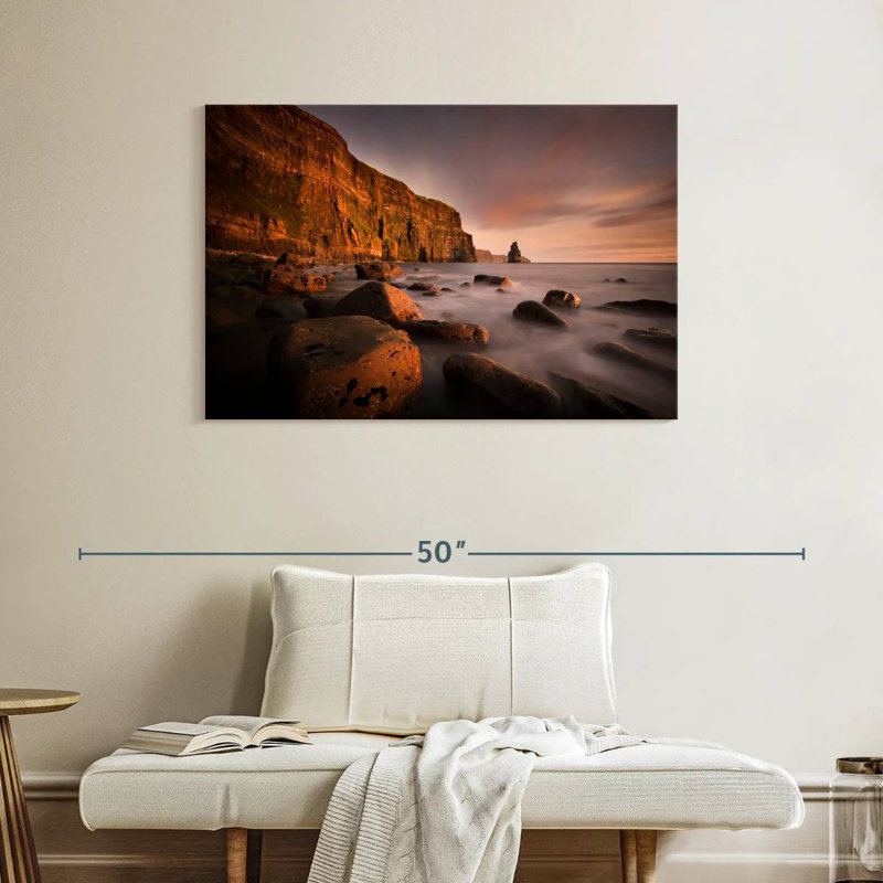 Nicci Misty Moher Cliffs, 26" H x 39" W