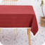 Rectangle Faux Linen Wipable Home Decorative Water Resistant Tablecloths-2013839607-2013839560