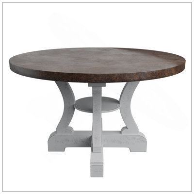 Table de salle à manger blanche 1pc