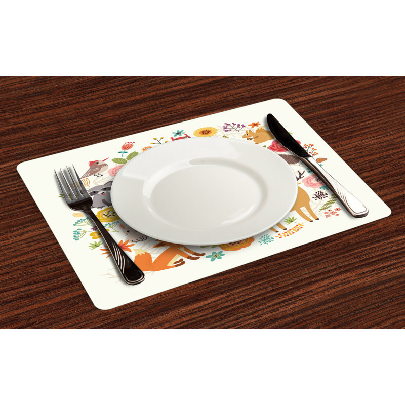 Polyester Kids Rectangle Placemat
