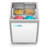 Koolmore 26 in. 4 Tub Ice Cream Dipping Cabinet Display Freezer KM-ICD-26SD