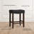 Solid Wood Bar Stools for Kitchen Island, Rustic Modern Backless Stool with Wooden Seat - 25" 30" Height Options-353141974-353141960
