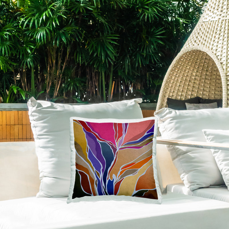 Coussin intérieur/extérieur Floral