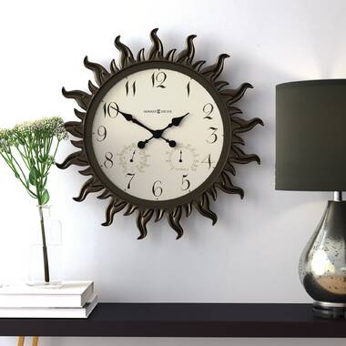 Taylor 12 Sand Dollar Framed Indoor/Outdoor Wall Clock