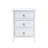 Daniel G0090-N  3 Drawer Nightstand