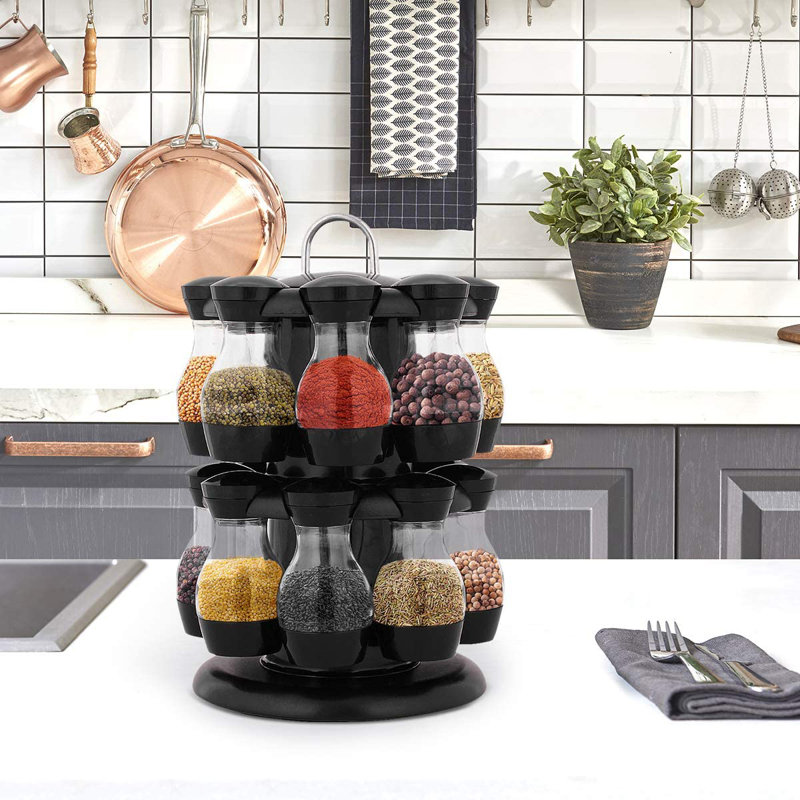 Spice Jar & Rack Set