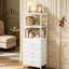 115 cm H x 42 cm W Solid Wood Bookcase