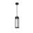 Olyssa LED Outdoor Pendant in Black-2112052996