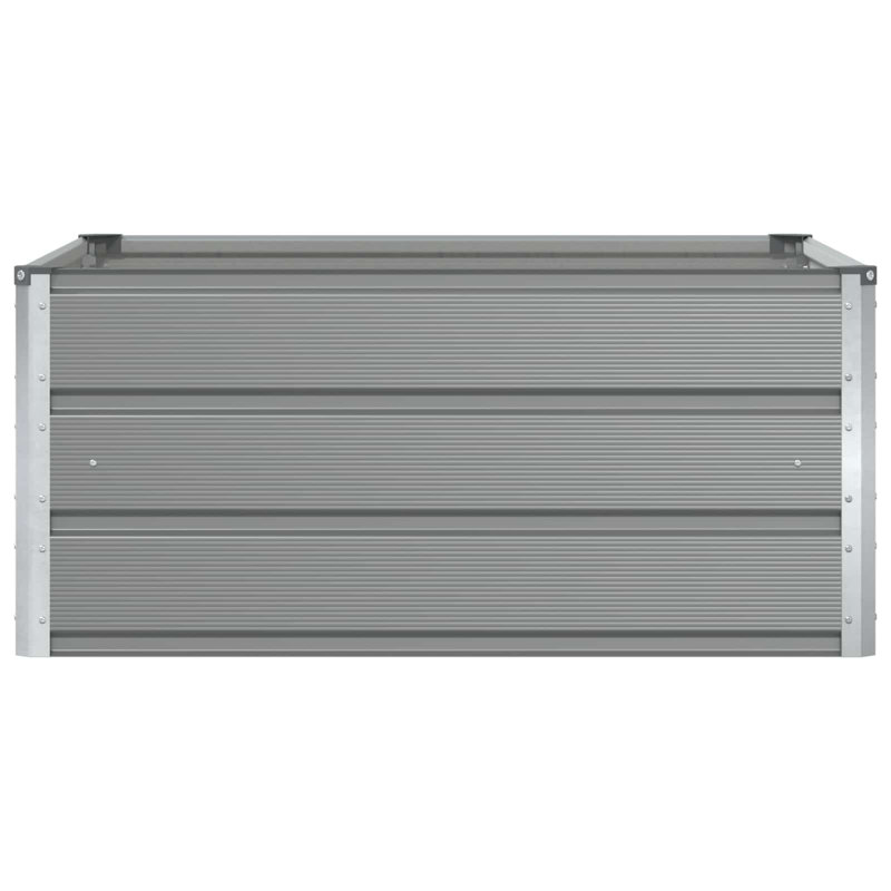 Planter Steel, Light Grey, 45cm H x 100cm W x 100cm D