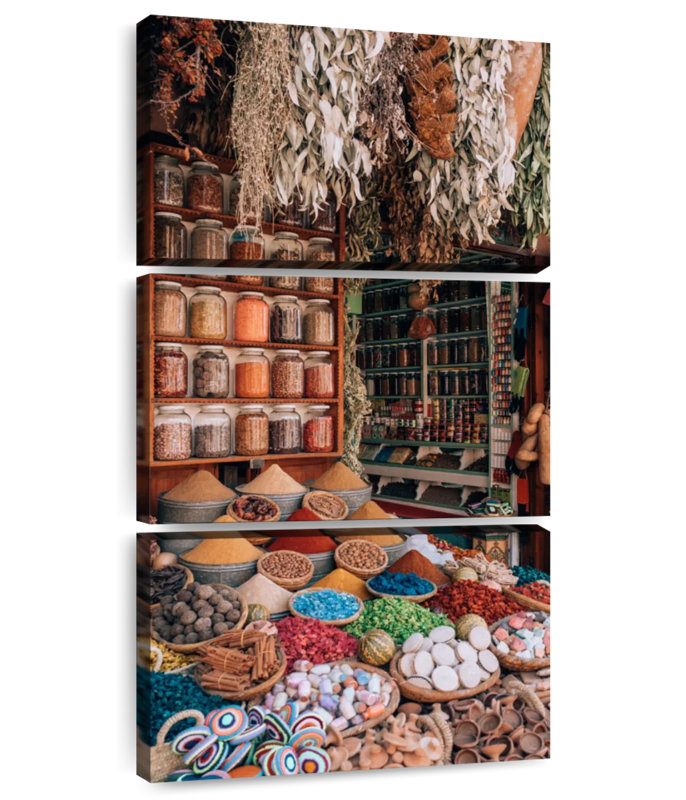 Boutique d'épices, H 27 po x l 12 po