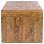 Table basse rectangulaire Booker en bois de manguier naturel