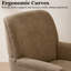 Upholstered With Footstool Armchair-885049403