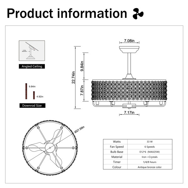 Dimensions du produit