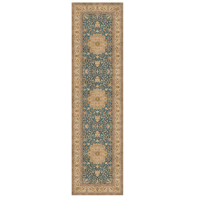 Juniper Brown Oriental Chenille Indoor/Outdoor Area Rug