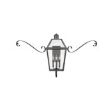 Nouvvelle Outdoor Wall Mount Lantern with Scroll