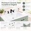Meuble-lavabo simple 36 po avec plateau en céramique-663581134