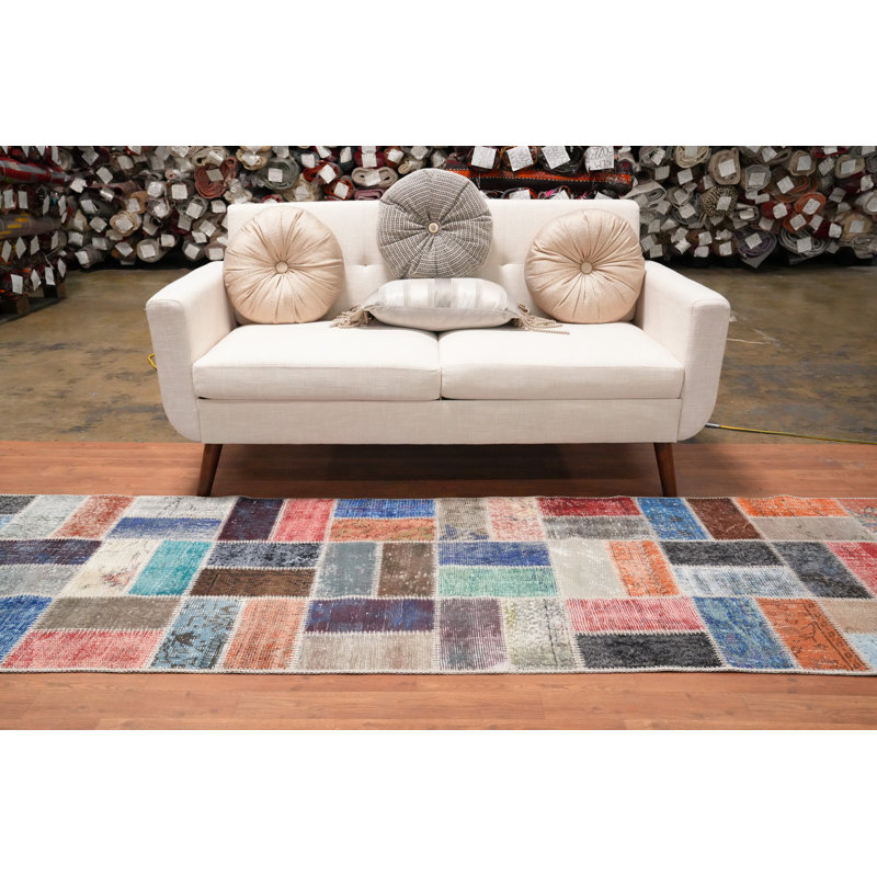 Tapis patiné moderne patiné 3 x 10