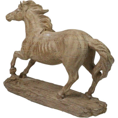 Figurine de cheval en galop de Western Wild