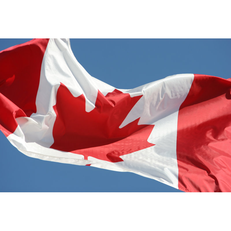 " Flag Of Canada " by Vladacanon, 12" W x 8" H